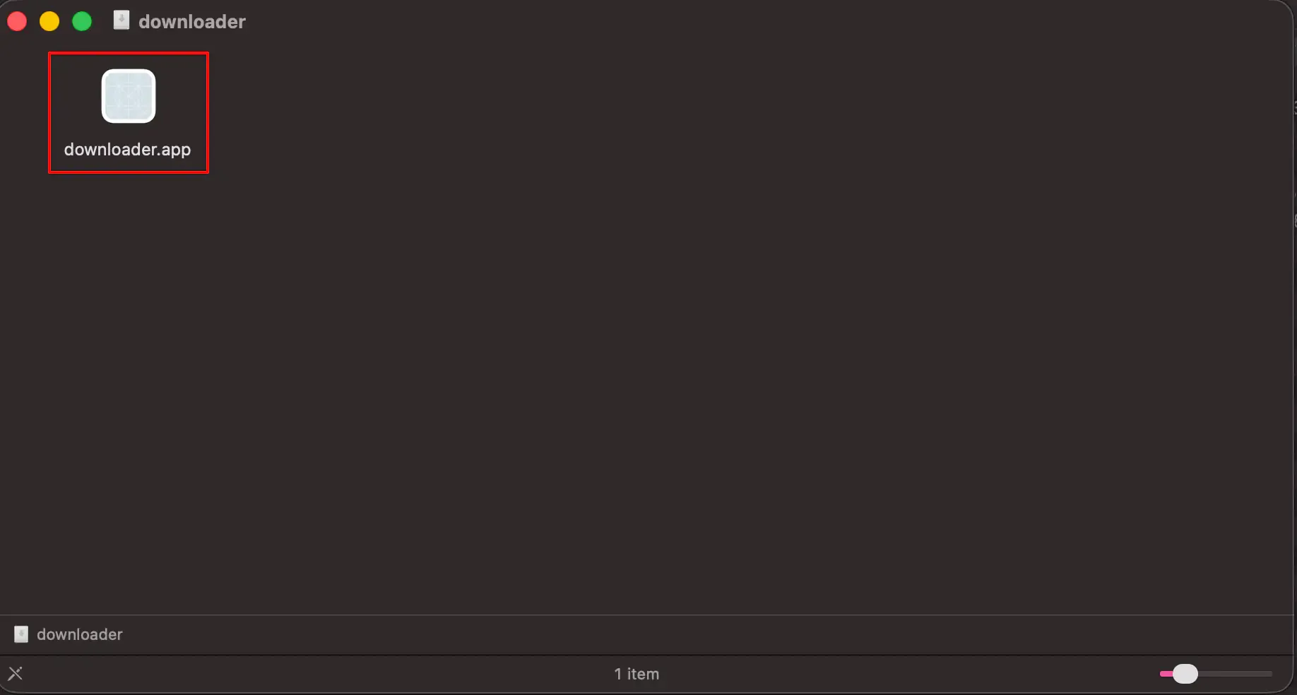Downloader starten
